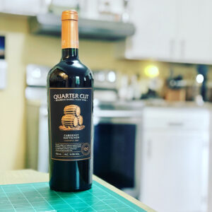 bottle of wine on the table